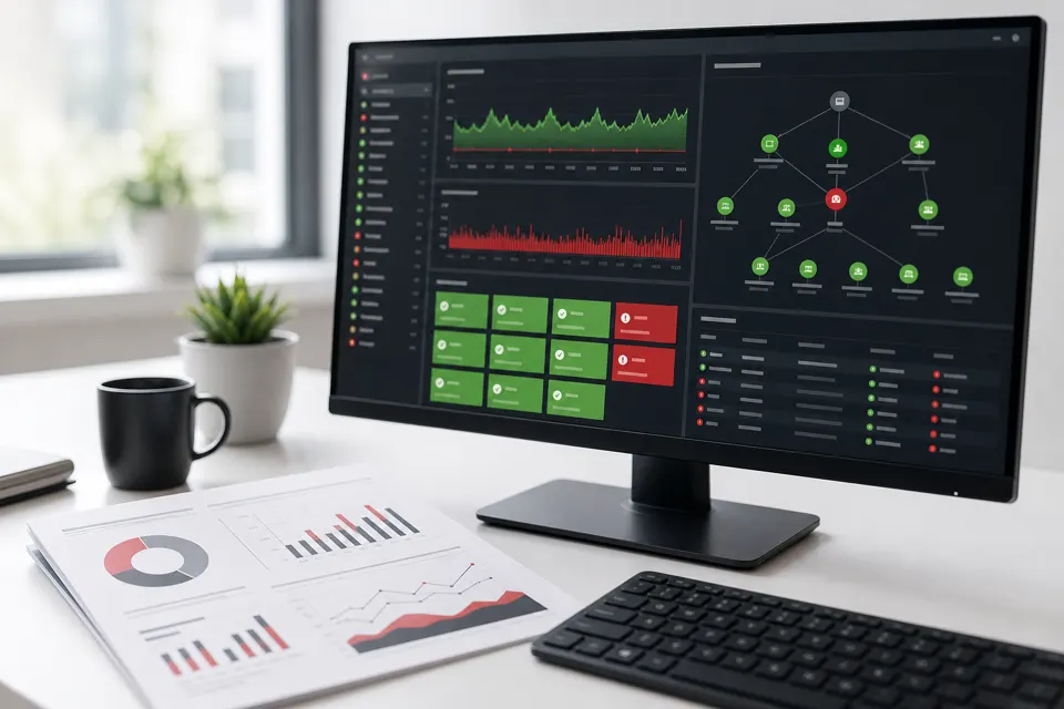 KPIs y causa raíz, listos para gerencia.